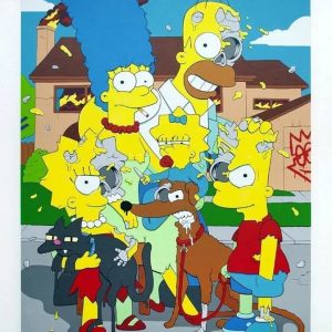 Matt GONDEK (Né en 1982)  Broken family,2020.