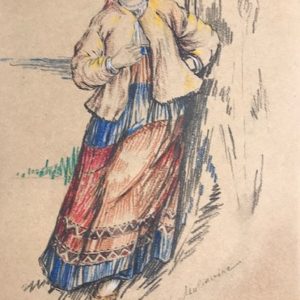 Filip andreevich MALYAVIN (1869-1940)  Paysanne russe.