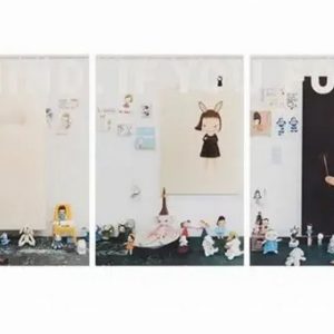 YOSHITOMO NARA (Né en 1959)   Don’t mind, if you forget me (Set of 5),2001.