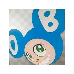 Takashi MURAKAMI (Né en 1962)  And then Aqua Blue.