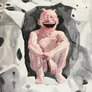 YUE MINJUN (Né en 1962)  Untitled (Smile-ism No.26) (2006)