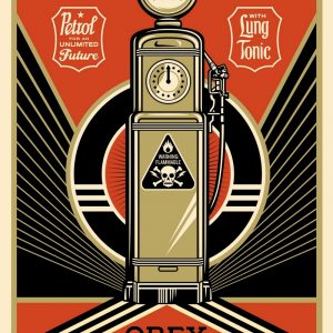 OBEY, Shepard FAIREY (Né en 1970), D’Après.  Endless Power!, 2013.