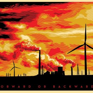 OBEY, Shepard FAIREY (Né en 1970), D’Après.  Forward or Backward_ (Energy Mix Variant), 2013.