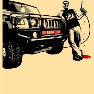 OBEY, Shepard FAIREY (Né en 1970), D’Après.  Freedom Isn’t Free.