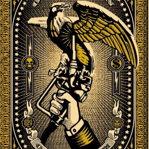 OBEY, Shepard FAIREY (Né en 1970), D’Après.  Operation Oil Freedom, 2007.