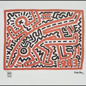 KEITH HARING (1958-1990), D’Après. (After)  Untitled.