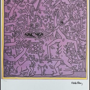 KEITH HARING (1958-1990), D’Après. (After)  Untitled.
