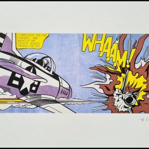 ROY LICHTENSTEIN (1923-1997) , D’Après. (After)  Whaam!