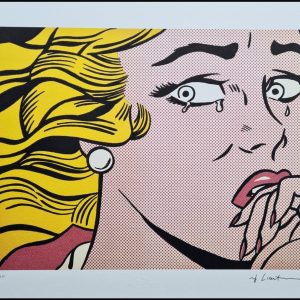 ROY LICHTENSTEIN (1923-1997) , D’Après. (After)  Crying Girl.