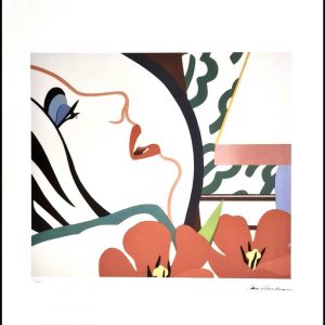 TOM WESSELMANN (1931-2004) , D’Après. (After)  Bedroom Face with white Wallpaper.