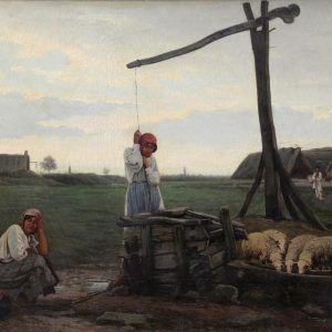 Iosif Evstaf'evic KRACKOVSKIJ (1854-1914)  Paysannes au puit.