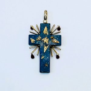 Salvador DALI (1984-1989)  « Croix latine rayonnante » 1982