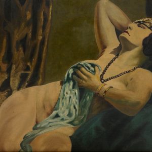 Stefan W. BAKALOWICZ (1857-1947)  Nu allongée.