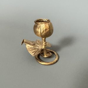 CLAUDE LALANNE (1925-2019) Bougeoir. Circa 1980