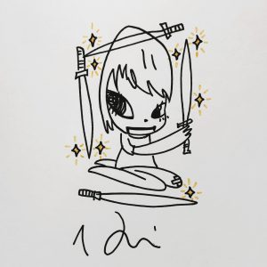 Yoshitomo NARA (Né en 1959) , Attribué à.