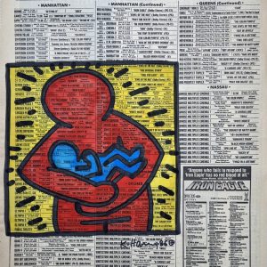 Keith HARING (1958-1990), Attribué à.