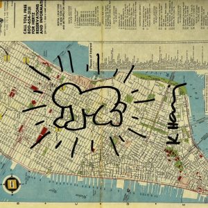 Keith HARING (1958-1990), Attribué à.