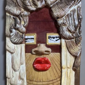 Salvador DALÍ (1904–1989).   ‘Mae West’s Face which May be Used as a Surrealist Apartment.’1981.