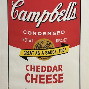 ANDY WARHOL (Pittsburgh 1928-1987 New York)   Cheddar Cheese, from Campbell's Soup II. 1969.