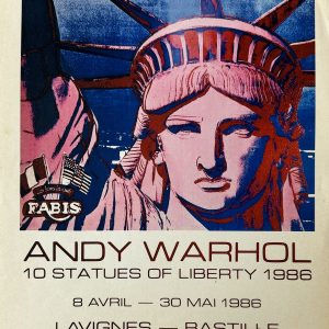 Andy WARHOL (1930 - 1987), D’Après.   10 Statues of Liberty, 1986.