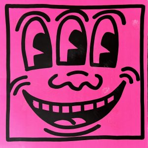 Keith HARING (1958-1990), Attribué à.  Sans titre, 1985.