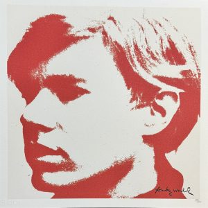 Andy WARHOL (1928-1987), D’Après.  Autoportrait.