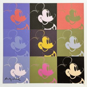 Andy WARHOL (1928-1987), D’Après.  Mickey Mouse.