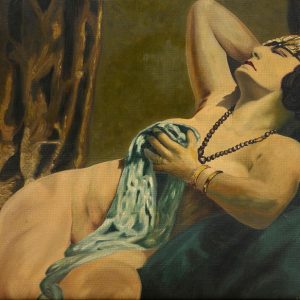 Stefan W. BAKALOWICZ (1857-1947)  Nu allongée.