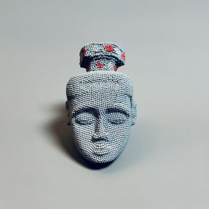 David MACH (Né en 1956)   Masque africain