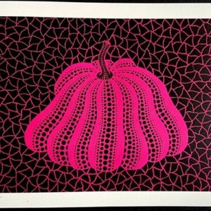 Yayoi KUSAMA (Né en 1929)   Pumpkin Pink, 2011.