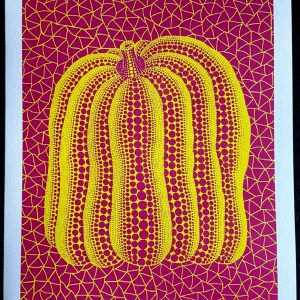 Yayoi KUSAMA (Né en 1929)   Pumpkin Pink, 2011.
