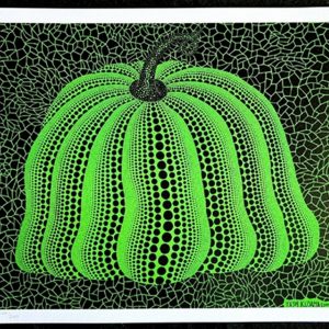 Yayoi KUSAMA (Né en 1929)   Pumpkin Green, 2011.