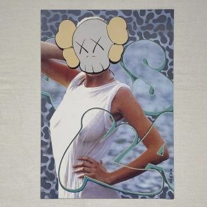 KAWS (Américain - Né en 1974)  Teaser Poster .1999.