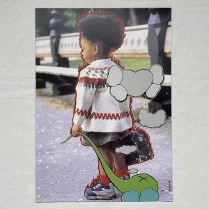 KAWS (Américain - Né en 1974)  Teaser Poster .1999.