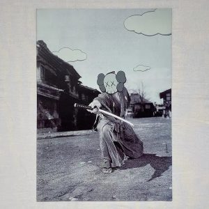 KAWS (Américain - Né en 1974)  Teaser Poster .1999.