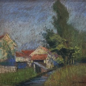 Armand GUILLAUMIN (1841-1927)  Paysage de Crozant,1895.