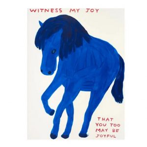 David SHRIGLEY (Né en 1968)  Witness My Joy, 2022.