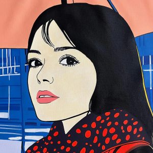 Yun SÉ (XX-XXI)  Beneath the peach umbrella.2024.