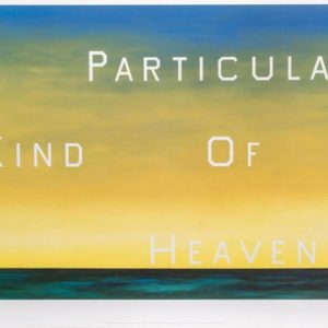 Ed RUSCHA (Né en 1937), D’Après.  A particular kind of heaven,1983.