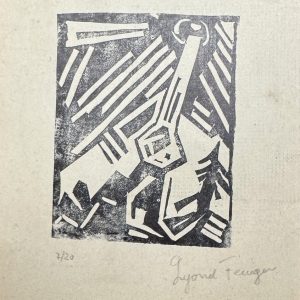 Lyonel FEININGER (1871-1956),D’Après.  Sans titre.