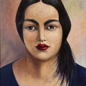 Amrita SHER-GIL (1913-1941) Ecole indienne.  Attribué à.