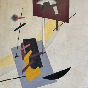 Ivan Vasilievitch KLIUN (1873-1943), Attribué à.  Composition abstraite.