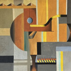 Anna A. Nathanson KAGAN (1902-1974) Attribué à.  Composition géométrique.