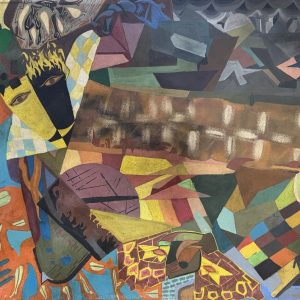 Alexandra EXTER (1882-1949)   Composition cubiste.