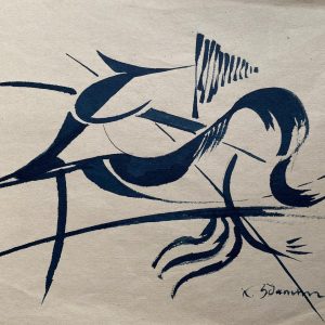 Kirill Mikhailovich ZDANEVICH (1892-1969), Attribué à.  Composition abstraite.