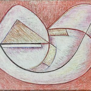Naum GABO (1890-1977)   Composition abstraite, circa 1955.