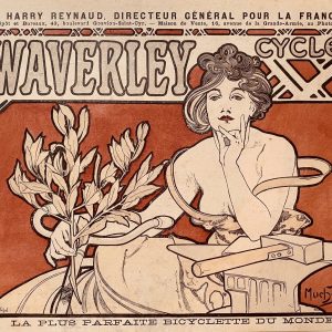 ALPHONSE MUCHA (1860-1939)  Waverley Cycles, 1898