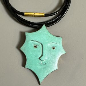 Jean COCTEAU (1889-1963).    « Octogone vert ». D’après un dessin de 1958.