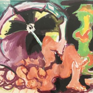 Edouard PIGNON (1905-1993) - Les baigneuses au parasol, 1971