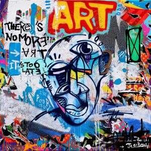 JO DI BONA (Né en 1976) There’s no more Art, 2025.